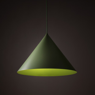 Lampa wisząca Cono Peapod zielona | TK Lighting - Oświetlenie