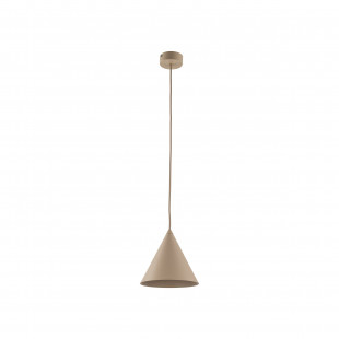 Lampa wisząca Cono Sabia - beżowa, metalowa | TK Lighting