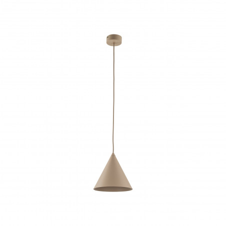Lampa wisząca Cono Sabia - beżowa, metalowa | TK Lighting
