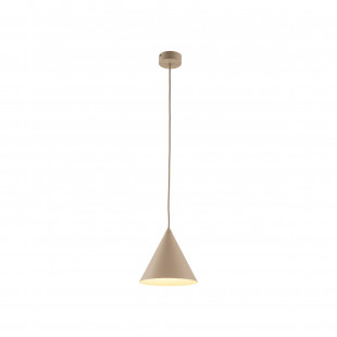 Lampa wisząca Cono Sabia - beżowa, metalowa | TK Lighting