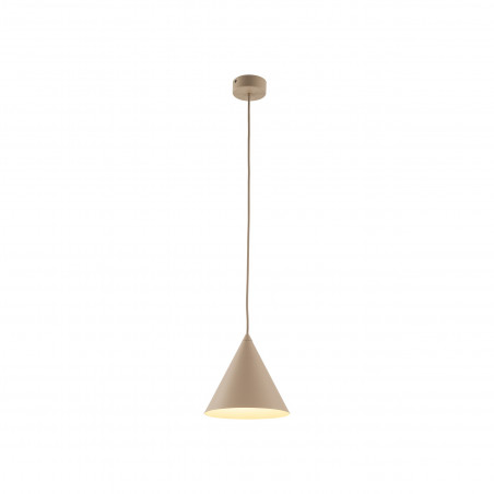 Lampa wisząca Cono Sabia - beżowa, metalowa | TK Lighting