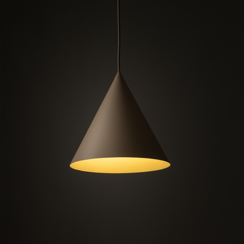 Lampa wisząca Cono Sabia beżowa | TK Lighting - Skandynawski design