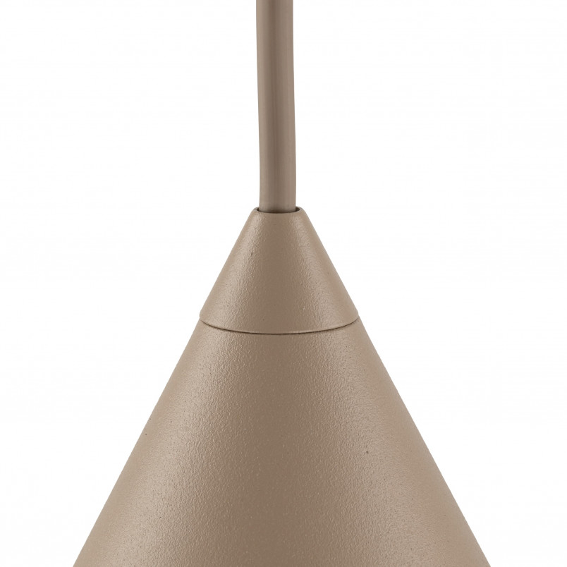 Lampa wisząca Cono Sabia beżowa | TK Lighting - Skandynawski design