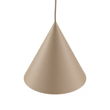 Lampa wisząca Cono Sabia beżowa | TK Lighting - Skandynawski design