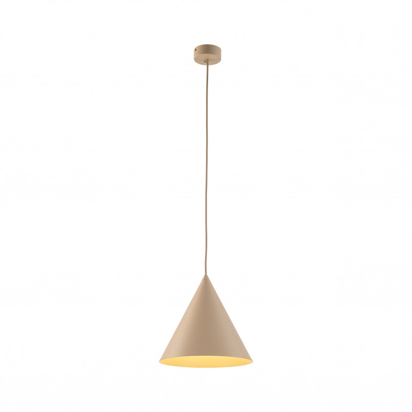 Lampa wisząca Cono Sabia beżowa | TK Lighting - Skandynawski design