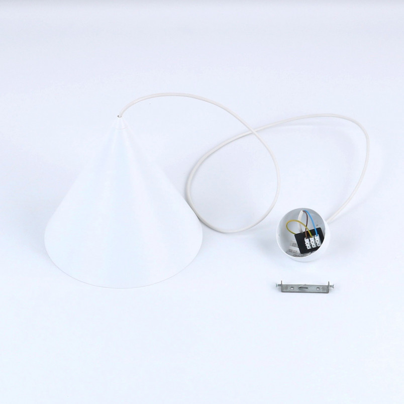 Lampa wisząca Cono White TK Lighting | Skandynawski design