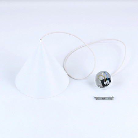 Lampa wisząca Cono White TK Lighting | Skandynawski design