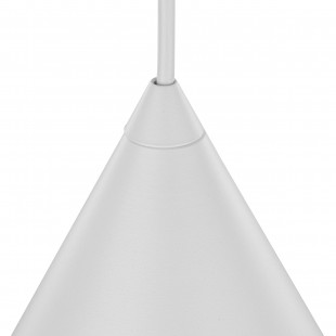 Lampa Wisząca Cono White TK Lighting | Skandynawski Design