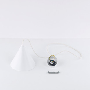 Lampa Wisząca Cono White TK Lighting | Skandynawski Design