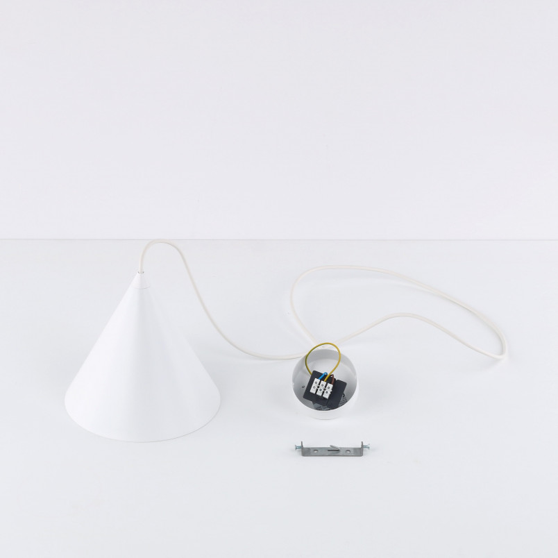Lampa Wisząca Cono White TK Lighting | Skandynawski Design
