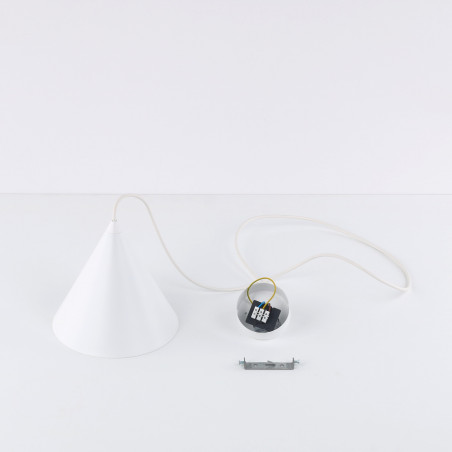 Lampa Wisząca Cono White TK Lighting | Skandynawski Design