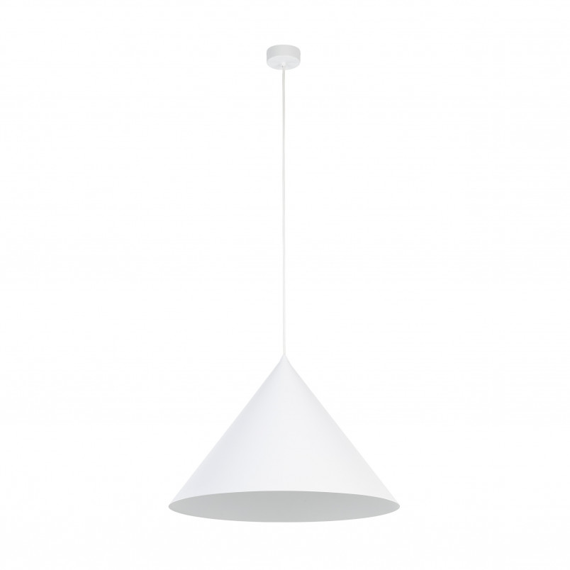 Lampa wisząca Cono White TK Lighting | Skandynawska, Biała
