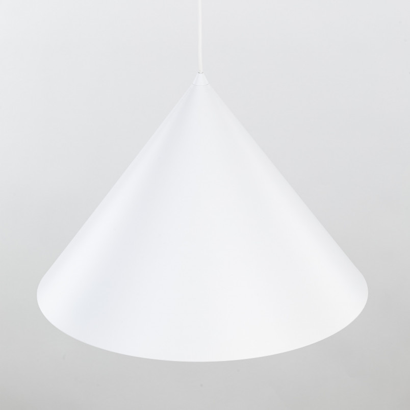 Lampa wisząca Cono White TK Lighting | Skandynawska, Biała