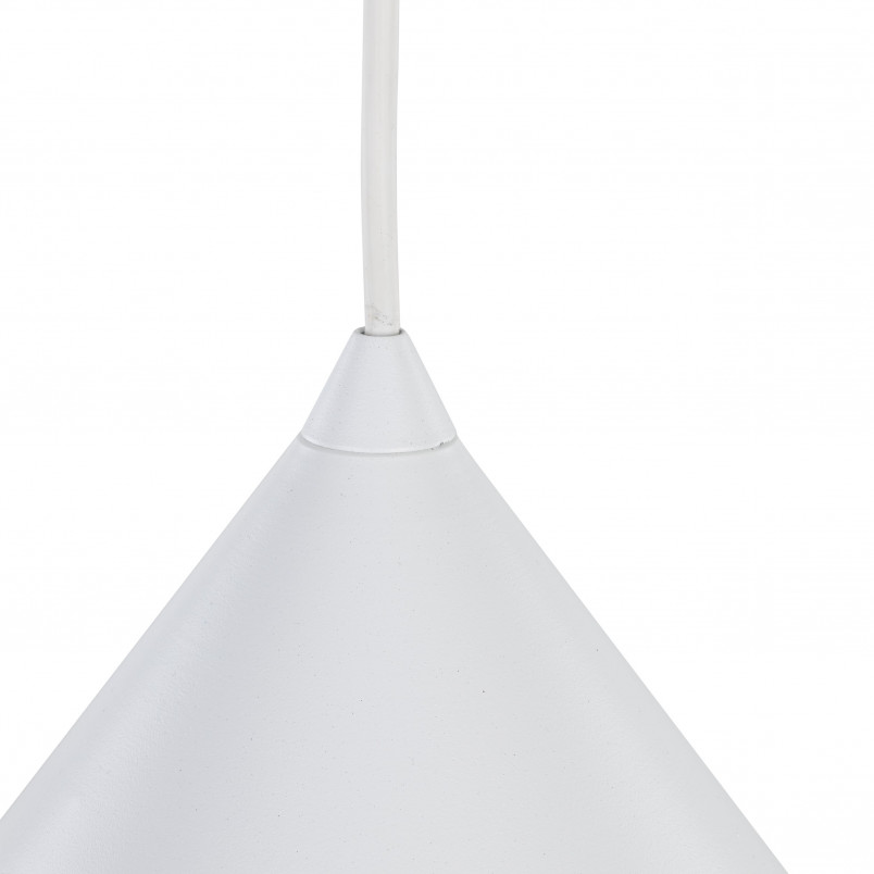 Lampa wisząca Cono White TK Lighting | Skandynawska, Biała