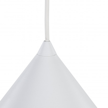 Lampa wisząca Cono White TK Lighting | Skandynawska, Biała