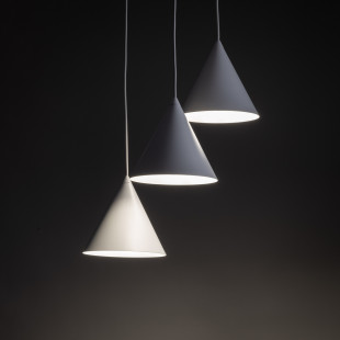 Lampa wisząca Cono White III - 3 punkty, biała | TK Lighting