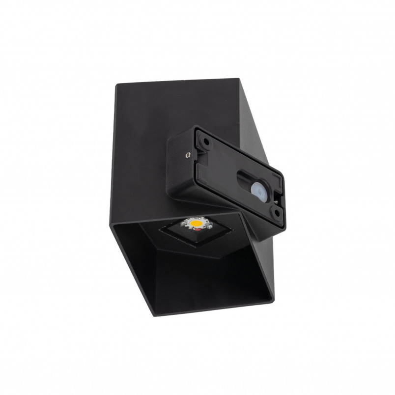 Kinkiet ogrodowy LED Cube czarny TK Lighting | Nowoczesne oświetlenie
