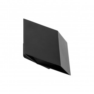 Kinkiet ogrodowy LED Cube czarny TK Lighting | Nowoczesne oświetlenie