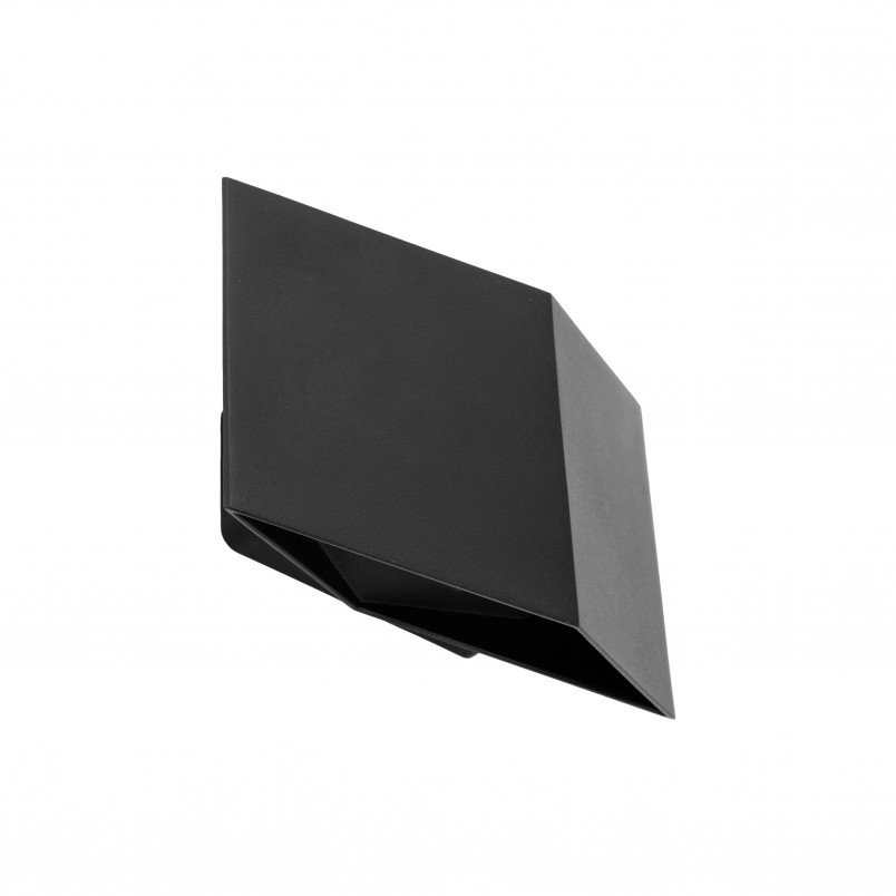 Kinkiet ogrodowy LED Cube czarny TK Lighting | Nowoczesne oświetlenie