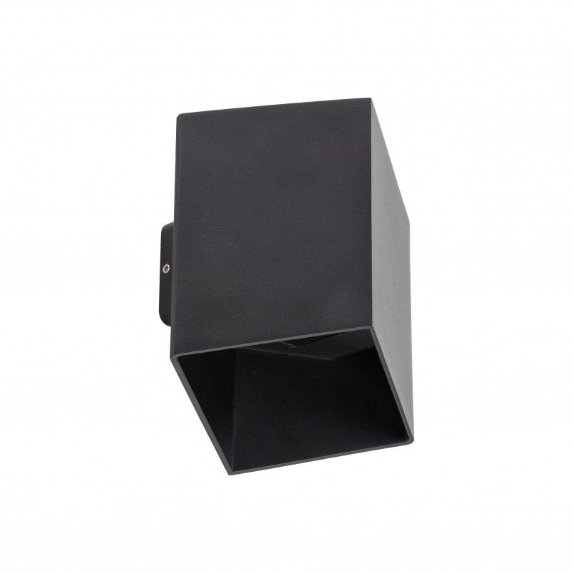 Kinkiet ogrodowy LED Cube czarny TK Lighting | Nowoczesne oświetlenie