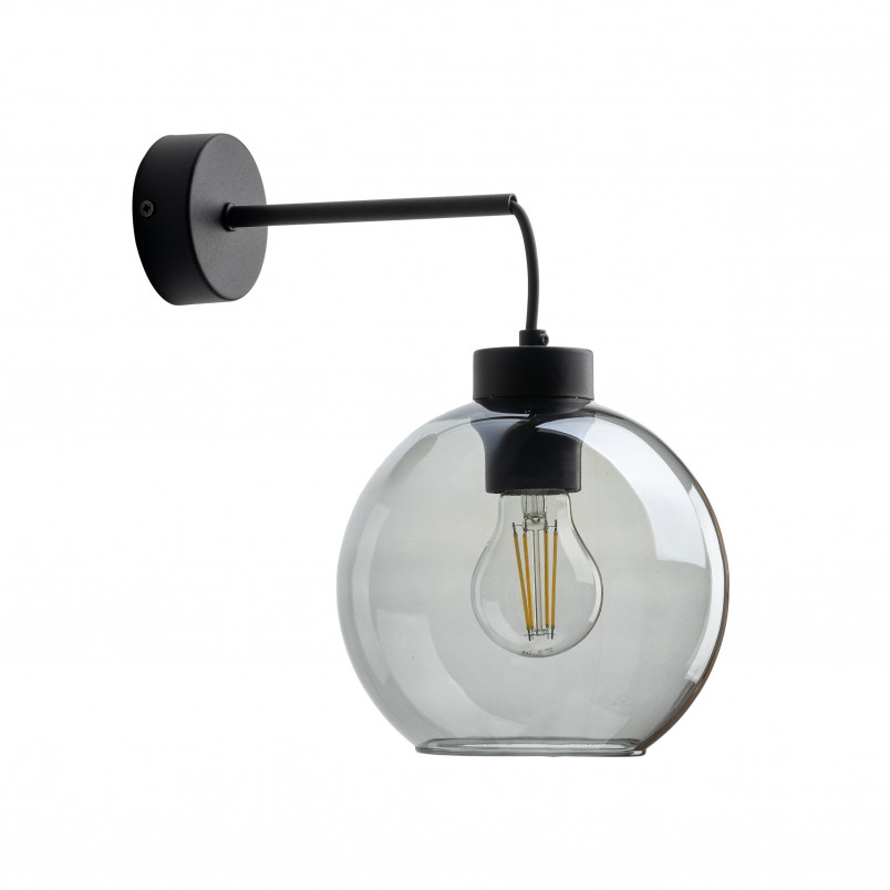 Kinkiet Cubus graf. TK Lighting | Loftowa lampa szklana