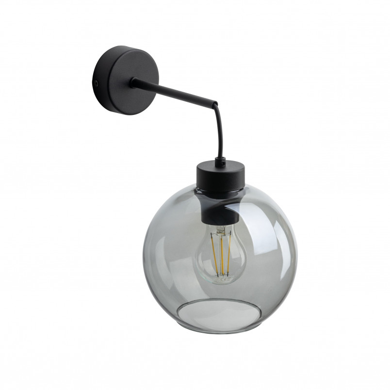 Kinkiet Cubus graf. TK Lighting | Loftowa lampa szklana