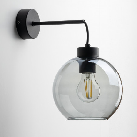 Kinkiet Cubus graf. TK Lighting | Loftowa lampa szklana