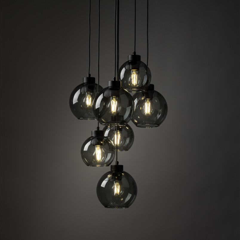 Lampa Wisząca Cubus VII - Szklane Kule, Loft | TK Lighting