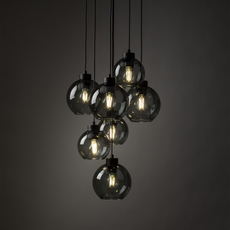 Lampa Wisząca Cubus VII - Szklane Kule, Loft | TK Lighting