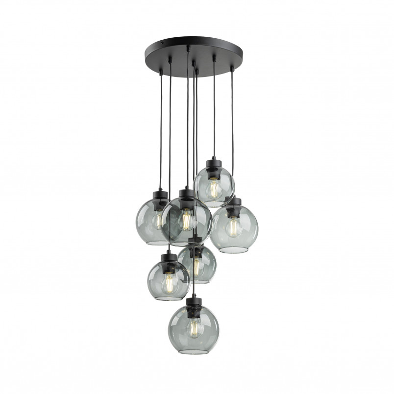 Lampa Wisząca Cubus VII - Szklane Kule, Loft | TK Lighting