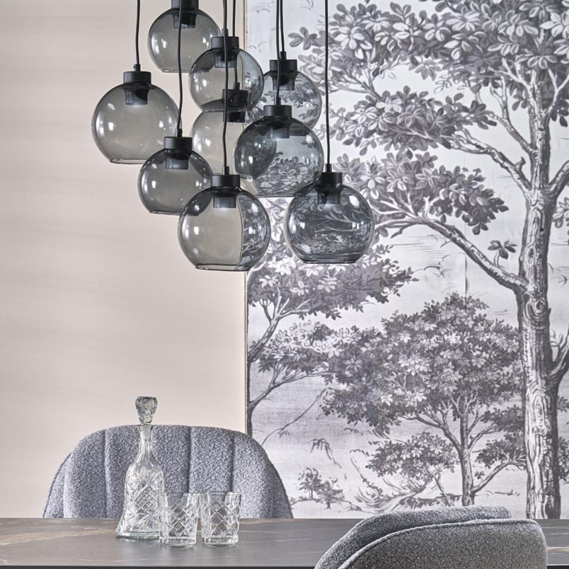 Lampa Wisząca Cubus IX - Szklane Kule, Loft | TK Lighting