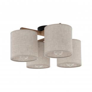 Lampa sufitowa Deva | 4 punkty | TK Lighting | Beżowa