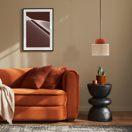 Lampa wisząca boho juta TK Lighting | Nowoczesny design