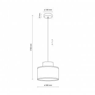 Lampa Wisząca Boho Juta | TK Lighting - Elegancki Design