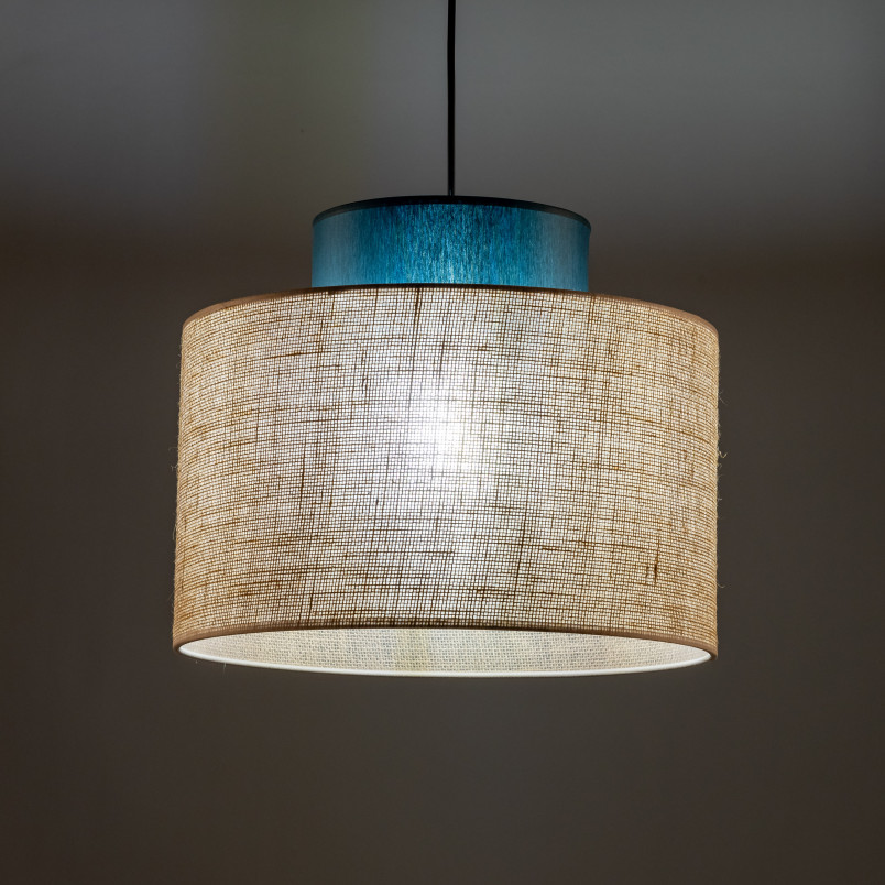 Lampa Wisząca Boho Juta Zielona | TK Lighting - Odkryj!