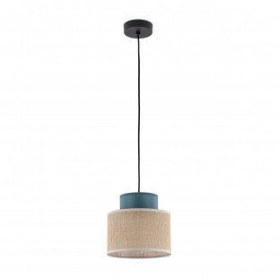 Lampa Wisząca Boho Juta Zielona TK Lighting | Odkryj Styl!