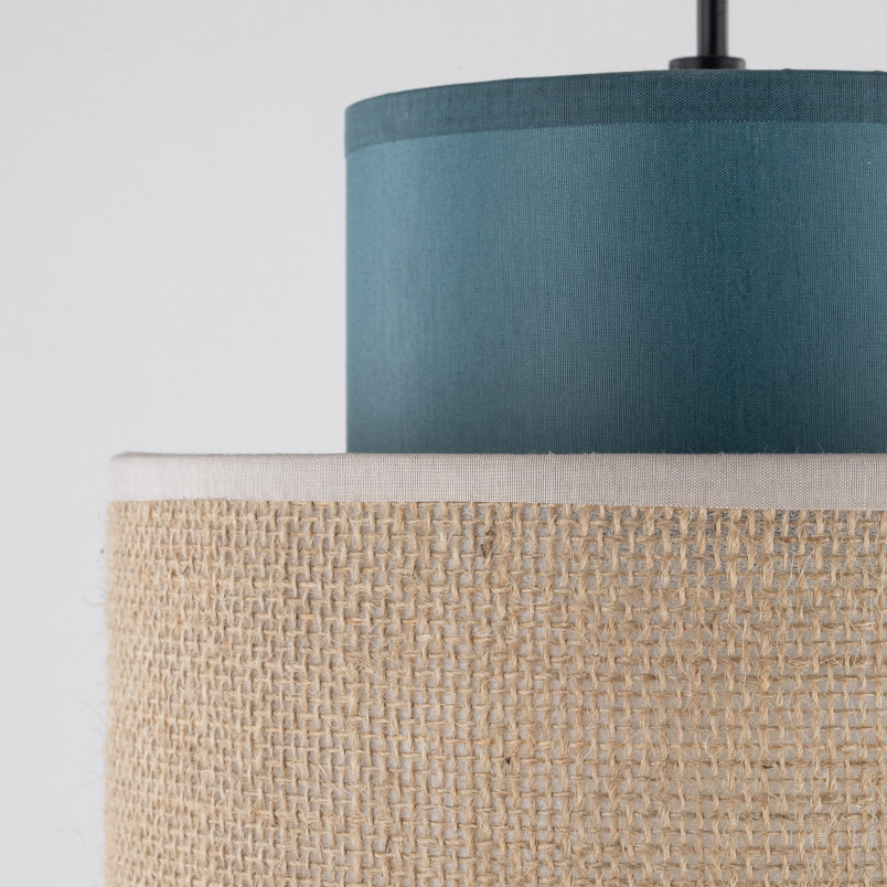 Lampa Wisząca Boho Juta Zielona TK Lighting | Odkryj Styl!