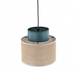 Lampa Wisząca Boho Juta Zielona TK Lighting | Odkryj Styl!