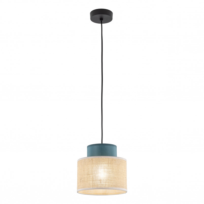 Lampa Wisząca Boho Juta Zielona TK Lighting | Odkryj Styl!