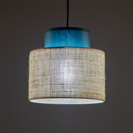 Lampa Wisząca Boho Juta Zielona TK Lighting | Odkryj Styl!