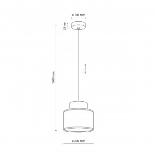 Lampa Wisząca Boho Juta Zielona TK Lighting | Odkryj Styl!