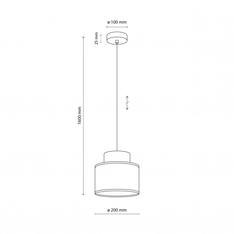 Lampa Wisząca Boho Juta Zielona TK Lighting | Odkryj Styl!