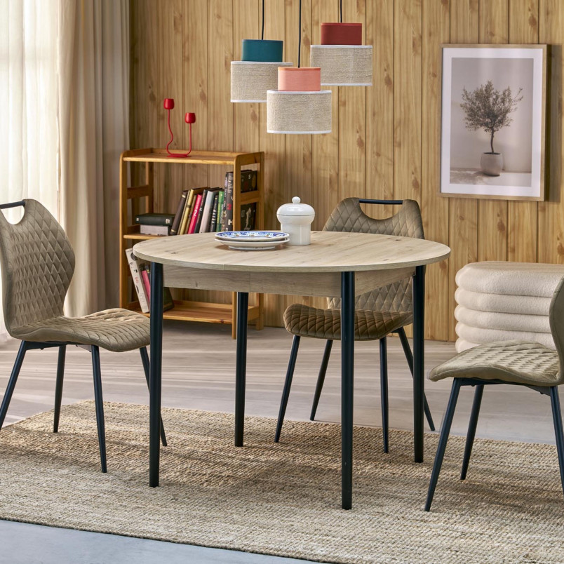 Lampa Wisząca Boho TK Lighting | 3 Punkty, Juta, Multikolor