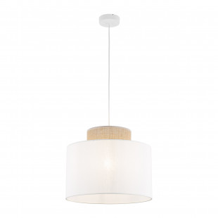 Lampa Wisząca Boho Duo Juta/Biały TK Lighting - Odkryj Skandynawski Styl!