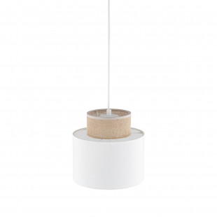 Lampa wisząca boho Duo juta/biały | TK Lighting - Oświetlenie