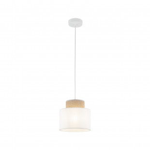 Lampa wisząca boho Duo juta/biały | TK Lighting - Oświetlenie