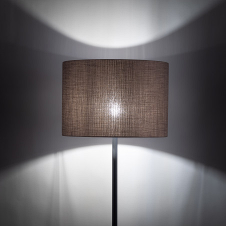 Lampa podłogowa Earth | Brązowa / Czarna | TK Lighting