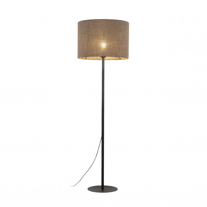 Lampa podłogowa Earth | Brązowa / Czarna | TK Lighting