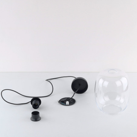 Lampa wisząca szklana Elio 20cm - TK Lighting | Nowoczesny design