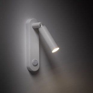 Kinkiet Enzo Long biały z włącznikiem | TK Lighting